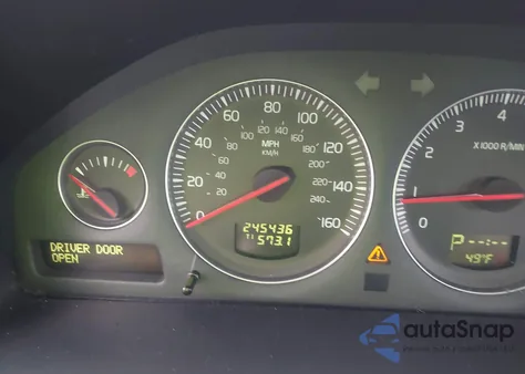 2007 Volvo Xc70 2.5T from USA, damaged, VIN YV4SZ592271266167